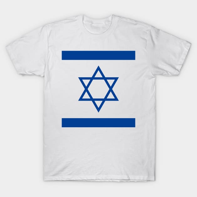 Israel flag T-Shirt by tonycastell